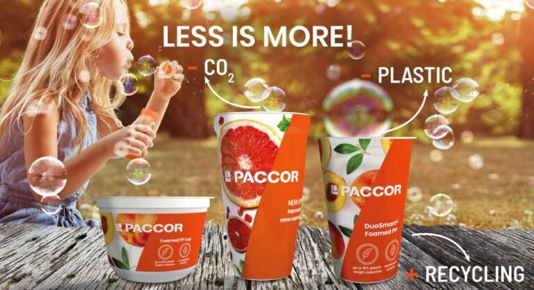 Paccor yeni sürdürülebilir PP ürünlerini sunmaya hazır