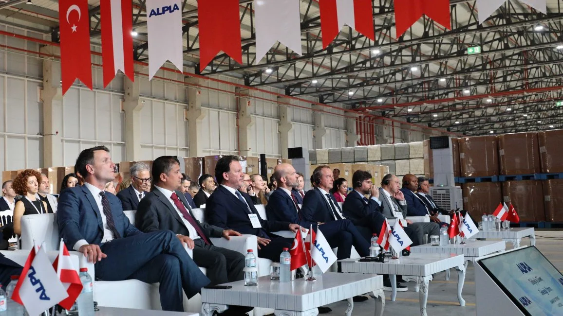 ALPLA Adana tesisinin açılış töreninde yöneticiler