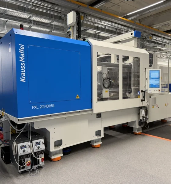 KraussMaffei ve MD Elektronik LSR projesine ait basın görseli